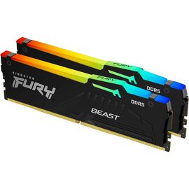  ОЗУ Kingston FURY Beast RGB (KF552C40BBAK2-32) 32GB 5200MT/s DDR5 CL40 DIMM (Kit of 2) 