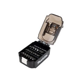  Набор бит Makita B-68323 в корпусе аккумулятора, 21 шт. (PH1, PH2, PH3, PZ1, PZ2, PZ3, T10, T15, T20, T25, T30, HEX3, HEX4, HEX5, HEX6) 