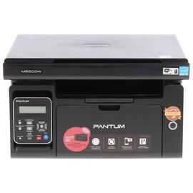  МФУ лазерное Pantum M6500W, A4, ч/б, печ. до 22 стр/мин., 1200x1200dpi, USB, Wi-Fi, черный 