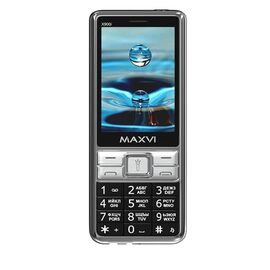  Мобильный телефон Maxvi X900i черный 
