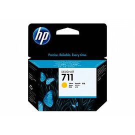  Картридж струйный HP 711 CZ132A желтый (29мл) для HP DJ T120/T520 