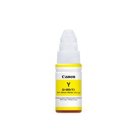  Чернила Canon GI-490 Y для Pixma G1400/G2400/G3400, Yellow, 70 мл., (0666C001) 
