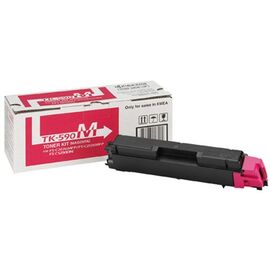  Тонер-картридж TK-590M 5 000 стр. Magenta для FS-C2026MFP/C2126MFP/C2526MFP/C2626MFP/C5250DN, P6026CDN/P6526CDN 