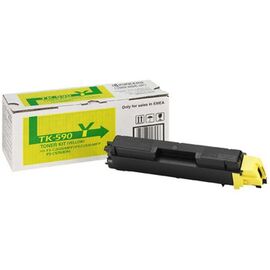  Тонер-картридж TK-590Y 5 000 стр. Yellow для FS-C2026MFP/C2126MFP/C2526MFP/C2626MFP/C5250DN, P6026CDN/P6526CDN 