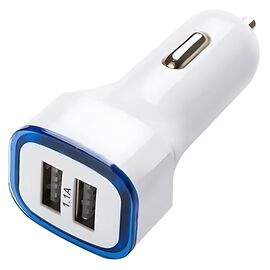  Автомобильное зарядное устройство АЗУ  2xUSB, 2.4A (black) 