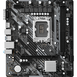 MB s1700 ASRock H610M-HVS/M.2 R2.0 Intel H610, 2xDDR4-3200 МГц, 1xPCI-Ex16, 1xM.2, Micro-ATX 