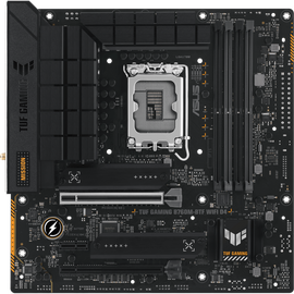 MB s1700 ASUS TUF GAMING B760M-BTF WIFI D4 mATX 4xDDR4 2xPCIEx16 PCIEx1 3xM.2 3xUSB-C DP HDMI 2.5GLAN Wi-Fi 6 (90MB1E50-M0EAY0) 