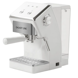  Кофеварка электрическая Galaxy LINE GL 0756 белый 