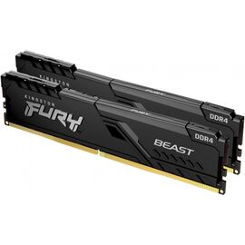  RAM 64GB (2x32) DDR4-3600 Kingston Fury Beast Black CL18 DIMM KF436C18BBK2/64 