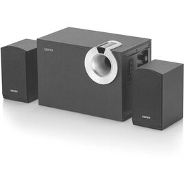 Акустика 2.1 EDIFIER M206BT black Выходная мощность: 34 Вт. 3 динамика всего. Bluetooth 5.0. В комплекте: 3.5мм-3.5мм кабель, инструкция пользователя. 