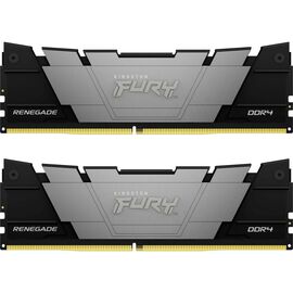  ОЗУ Kingston Fury Renegade KF432C16RB2K2/64 Black DDR4 2x32GB 3200MHz /64 RTL Gaming PC4-25600 CL16 DIMM 288-pin 1.35В dual rank с радиатором 