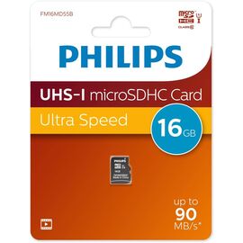  Карта памяти PHILIPS FM16MD55B/97 16GB High Speed microSDHC Class 10 90MB/s 