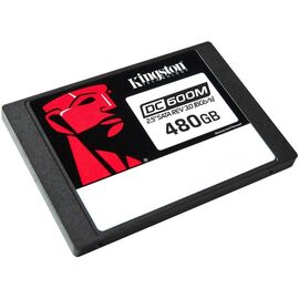  SSD Kingston Enterprise DC600M SEDC600M/480G 480GB 2.5" SATA 3 R560/W470MB/s 3D TLC MTBF 2M 94 000/41 000 IOPS 876TBW (Mixed-Use) 