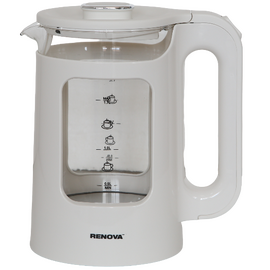  Электрочайник RENOVA KT17G-11W термостойко стекло 