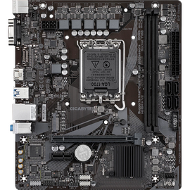  MB s1700 Gigabyte H610M H V2, Intel H610, 2xDDR5-5600 МГц, 1xPCI-Ex16, 1xM.2, Micro-ATX 