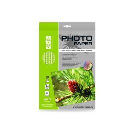  Фотобумага Cactus CS-MSA410050 A4/100г/м2/50л./белый матовое самоклей. для струйной печати 