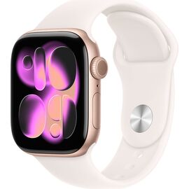  Smart-часы Apple Watch Series 11, 42мм белый/розовое золото (MEU04LW/A) 