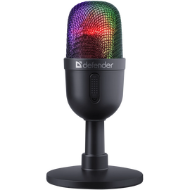  Микрофон DEFENDER Forte GMC 350 USB, RGB, провод 2 м 64635 