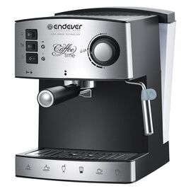  Кофеварка Endever Costa 1060 черный/стальной 