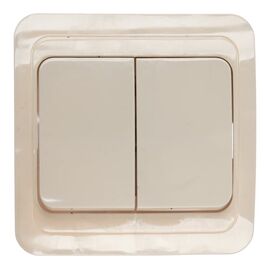  Выключатель SMARTBUY Марс SBE-02w-10-SW2-0 скрытая установка, 2-клавишный 10А белый 1/10 