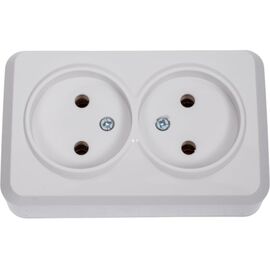  Розетка SMARTBUY Юпитер (SBE-03w-10-S2-N) белая 