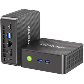  Мини ПК GMKTEC Mini G3S (G3S/N95/16+512GB) Intel N95, DDR4 16ГБ, 512ГБ SSD, Intel UHD Graphics, Windows 11 Pro, черный и серый 
