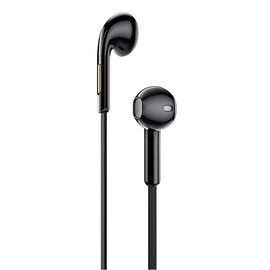  Наушники HOCO M55 Memory sound wire control earphones with mic black 
