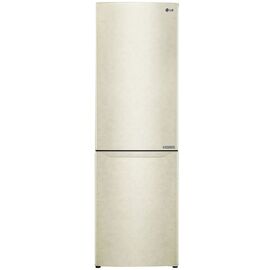  Холодильник LG GA-B419SEJL бежевый двухкамерный 190.7x59.5x65.5см No Frost Общий объем холодильной камеры 230 л Общий объем холодильника 354 л 