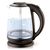  Чайник Centek CT-0015 <Sevilla> стекло, 2.0л, 2200Вт, внутрення LED подсветка, кнопка 