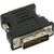  Конвертер DVI-I (папа) - D-SUB/VGA (мама), черный, Oem, Cablexpert A-DVI-VGA-BK 