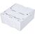  Розетка RJ-45+RJ-45 NIKOMAX NMC-WO2UD2-FT-ST-WT открытый монтаж категория 5e, белый 