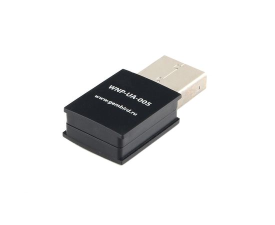  GEMBIRD WNP-UA-005, W-Fi USB Адаптер мини, 300Mbps, 2.4GHz, 802.11b/g/n 