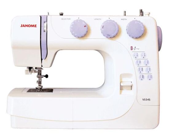  Швейная машина Janome VS 54 S (VS54S), электромеханическое управление, вертикальный челнок, количество операций: 15 