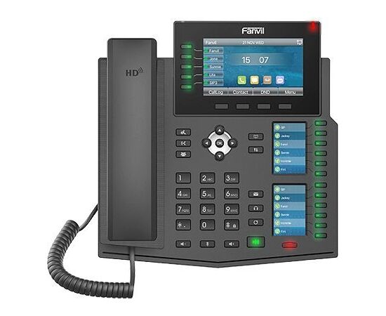  Телефон IP Fanvil X6U черный 