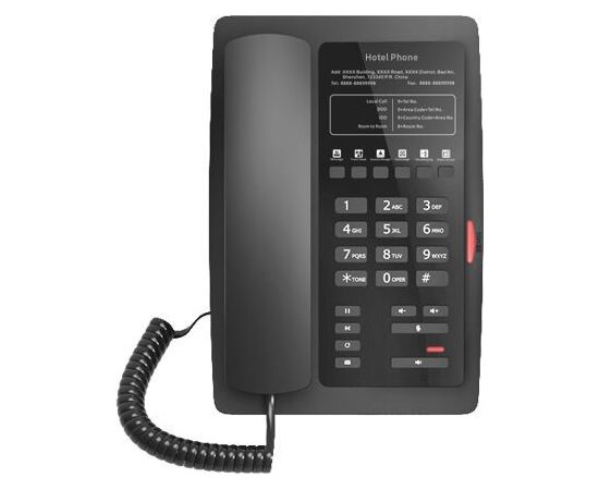  Телефон IP Fanvil H3W черный 