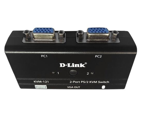  KVM-переключатель D-LINK KVM-121/B1A 