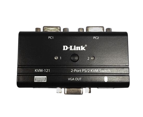  KVM-переключатель D-LINK KVM-121/B1A 