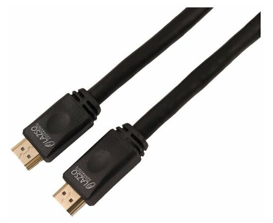  Кабель аудио-видео LAZSO WH-111 HDMI (m)/HDMI (m) 20м. Позолоченные контакты черный (WH-111(20M)) 