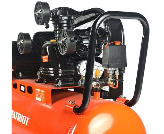  Компрессор поршневой Patriot PTR 100-670 оранжевый 