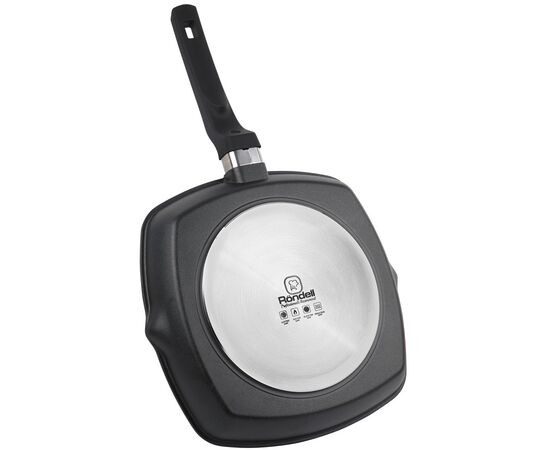  Сковорода-гриль Rondell Point RDA-1350 28см черный без крышки 