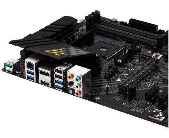  MB sAM4 ASUS TUF GAMING B550-PLUS, AMD B550, ATX, 4xDDR4, 1xPCI-E4.0x16/1xPCI-E3.0x16/1xPCI-E3.0x16(x4)/1xPCI-E3.0x1, 6xSATA3/3xM.2, RTL8125B, S1200A, 1xUSB3.2(Type-C)/5xUSB3.2, DP/HDMI, PS/2 