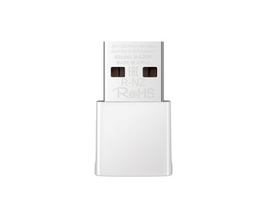  Mercusys MA30N Сверхкомпактный двухдиапазонный USB-адаптер Wi-Fi AC1300 