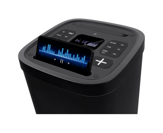  Портативная акустика SVEN PS-950, черный (160 Вт, TWS, Waterproof(IPx4), Bluetooth, FM, USB, microSD, LED-дисплей,8800мА*ч) 