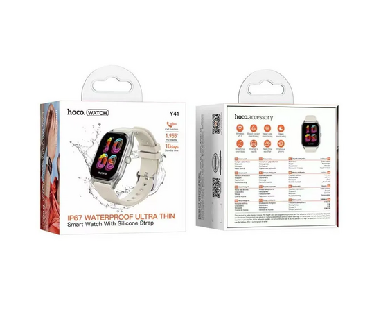  Smart-часы HOCO Y41 Smart watch call version Silver 