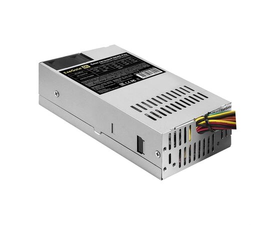  Блок питания ExeGate F350AS EX292231RUS 350W (Flex ATX, for ITX case, APFC, КПД 80проц. (80 Plus), 4cm fan, 24pin, (4+4)pin, PCI-E, 3xSATA, 2xIDE) 