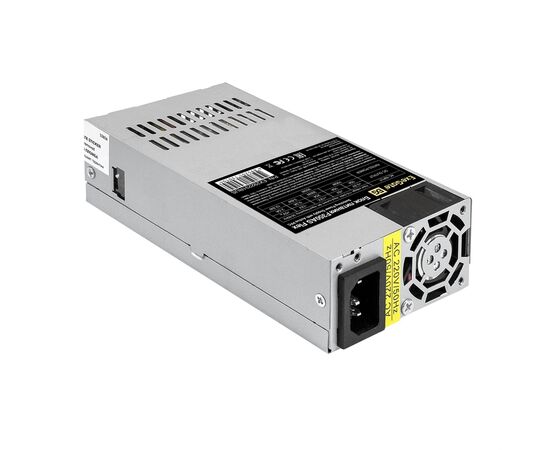  Блок питания ExeGate F350AS EX292231RUS 350W (Flex ATX, for ITX case, APFC, КПД 80проц. (80 Plus), 4cm fan, 24pin, (4+4)pin, PCI-E, 3xSATA, 2xIDE) 