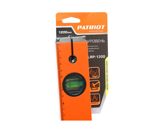  Уровень Patriot LRP-1200 пузырьковый 3глаз. магнит. оранжевый (350005554) 