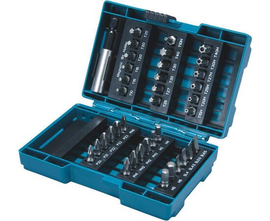  Набор бит Makita B-28606 (37пред.) для шуруповертов 