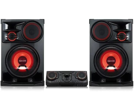  Минисистема LG CL98-FS (CL98P+NL98) черный 3500Вт FM USB BT 