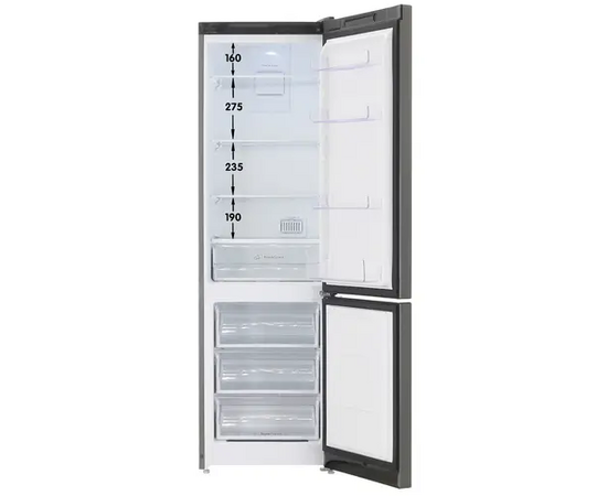  Холодильник Indesit ITS 5200 NG, Темно серый 